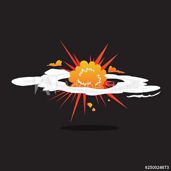 Explosive boom effect