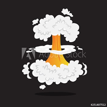 Explosive boom effect