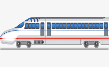 Express Train, Train Vector, Speed, Energy Saving PNG and Vector for ...