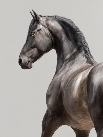 Expressive Horse Portrait
