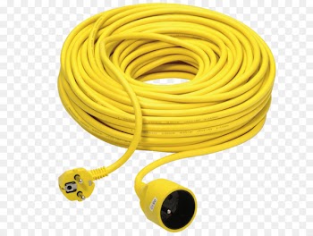 Extension Cords Rallonge 10m Yellow verlengkabel - 20 m - oranje Exin TW#VZN29 - extension cords 