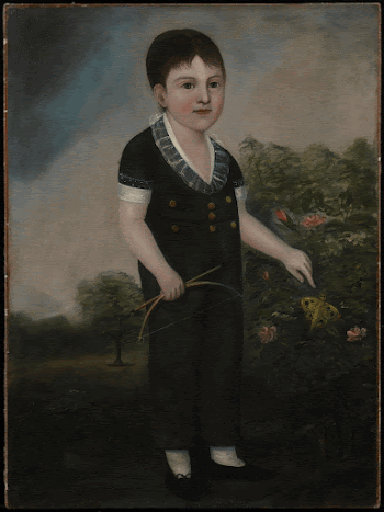 exterior garden scene; boy in green | Free Photo - rawpixel