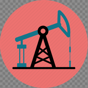 Extraction, fossil, fuel, oil, petroleum, production, pump icon