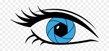 Eye Aperture Ophthalmologist Glasses And O - Camera Eyes Png