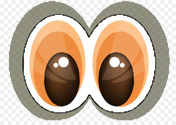 Eye, Cartoon, Facial Expression, Brown PNG