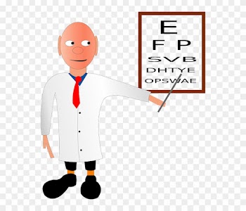 Eye, Doctor, Cartoon, Free, Check, Medical, Sight - Doctor Clip Art