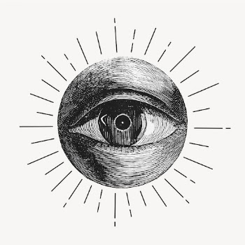 Eye etching drawing, vintage mystical | Free Photo Illustration - rawpixel