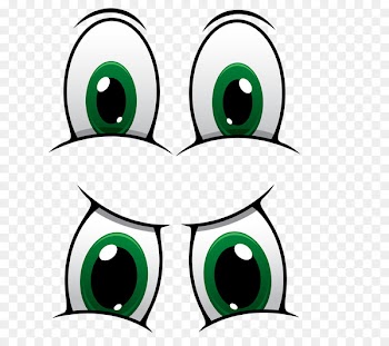 Eye Facial expression Cartoon Illustration - Cute little eyes 