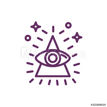 eye in triangle magic sorcery symbol