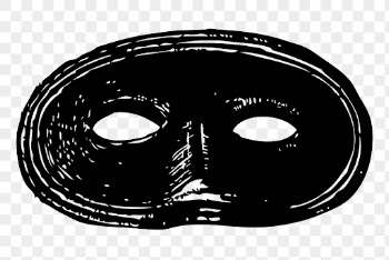 Eye mask png clipart, transparent | Free PNG Illustration - rawpixel