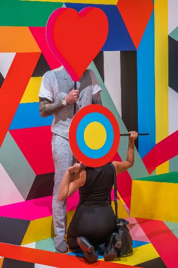 EYE SEE YOU -  Perspective Playground, photokina 2018
„Super Labyrinth“
by Morag Myerscough and Luke Morgan