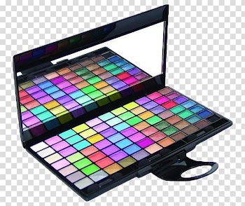 Eye shadow Cosmetics Shiseido Make-up Color, 96 color eye shadow transparent background PNG clipart