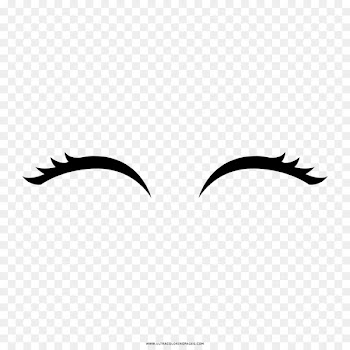 Eyebrow Eyelash Drawing Coloring book - Eye 