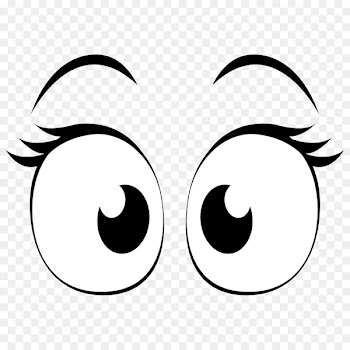 Eyebrow Eyelid Cartoon Drawing -  