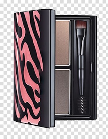 Eyebrow Make-up Powder Eye Shadow, Color pattern eyebrow box transparent background PNG clipart