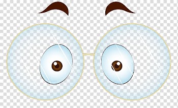 Eyebrow Nose , White eye transparent background PNG clipart