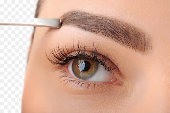Eyebrow Threading Waxing Flaunt Salon Eyelash - Eye Closeup 