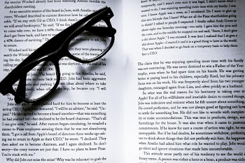 Eyeglasses on Top of Bookpage