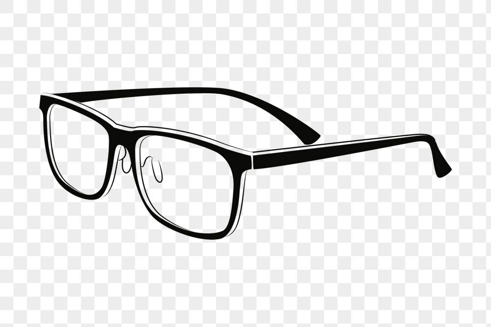 Eyeglasses png sticker, object illustration | Free PNG - rawpixel