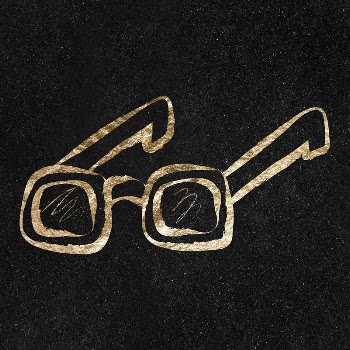 Eyeglasses sticker, gold aesthetic illustration | Free PSD Illustration - rawpixel