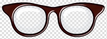 Eyeglasses with brown frames, Cat eye glasses , Glasses transparent background PNG clipart