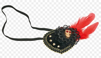 Eyepatch Costume party Jewellery Feather boa - Eye patch 