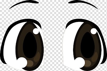 Eyes illustration, Anime Font, Black big eyes diagram transparent background PNG clipart