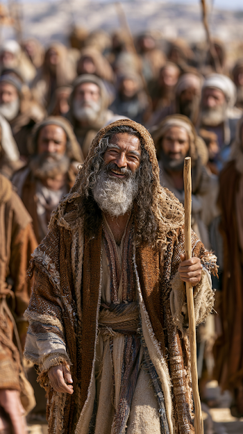 Ezra the Priest Leading Israelites to Jerusalem