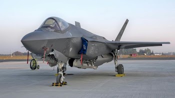 F-35 Fighter Jet on Tarmac