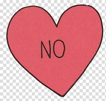 F IminLove, red heart background with no text overlay transparent background PNG clipart