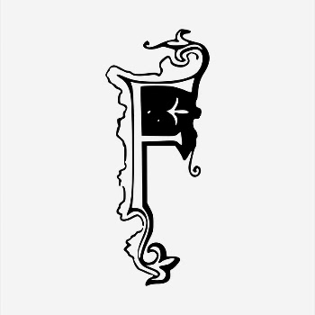 F letter  clipart, vintage | Free Vector - rawpixel