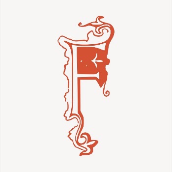 F letter  clipart, vintage | Free Vector - rawpixel