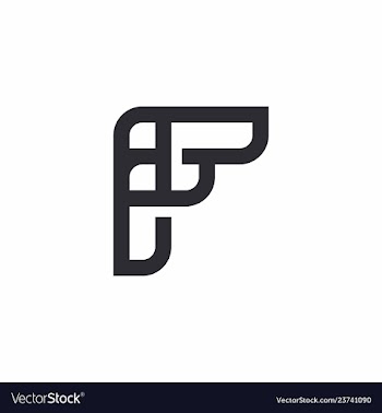 F letter logo icon mark vector image