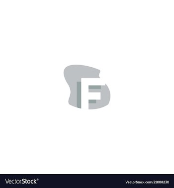 F logo vector image