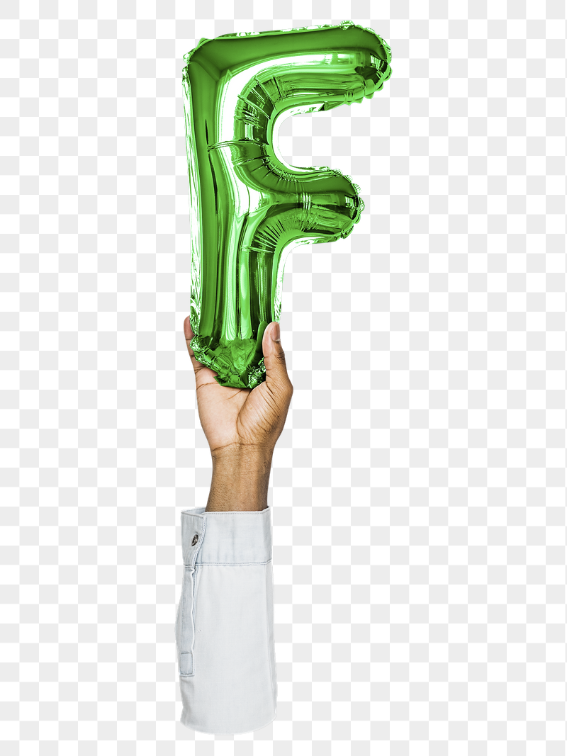 F png English alphabet, balloon | Free PNG - rawpixel
