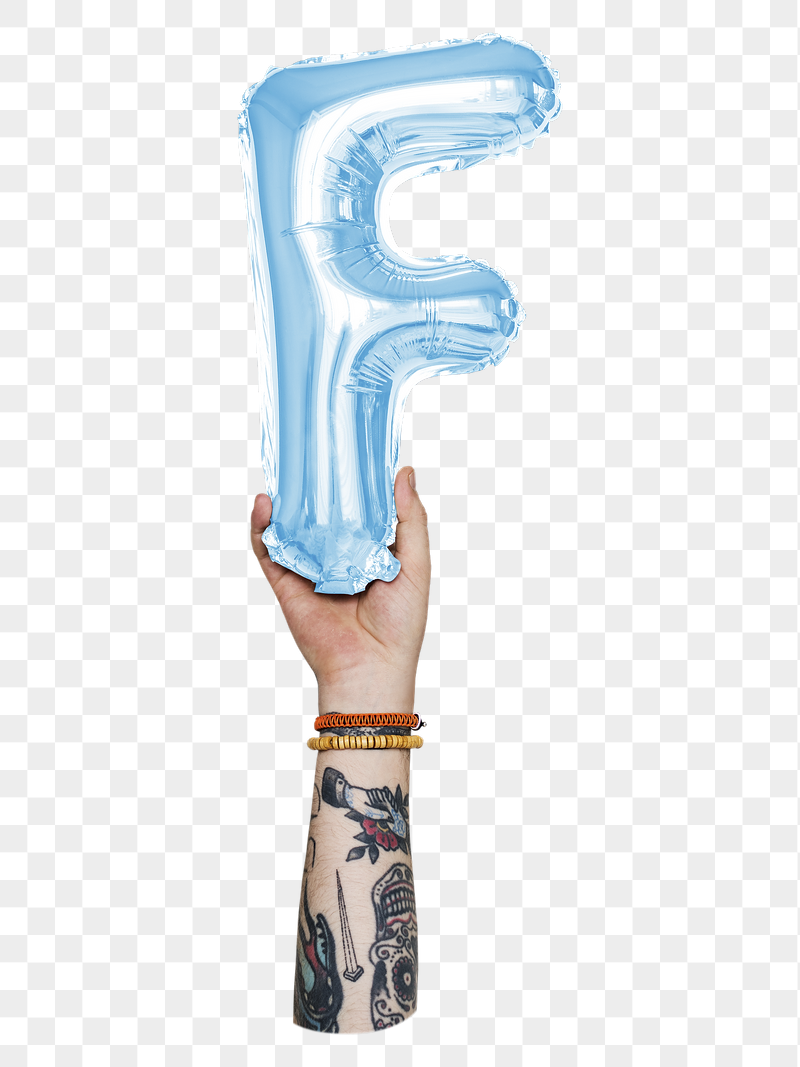 F png English alphabet, balloon | Free PNG - rawpixel