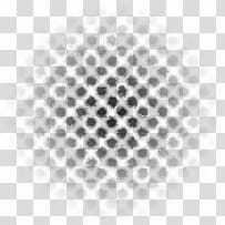 Fabric Brushes, black and white abstract painting transparent background PNG clipart