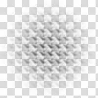 Fabric Brushes, black and white abstract painting transparent background PNG clipart