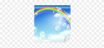 Fabulous Rainbow With Clouds Transparent With Rainbow - Clouds With Rainbow Background