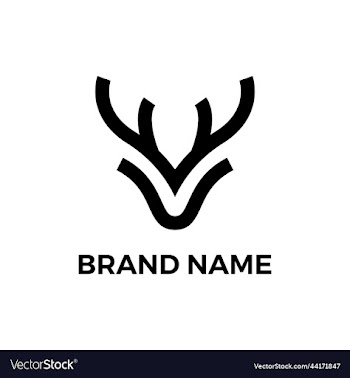 face deer logo design