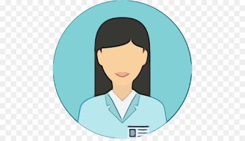face hair cartoon head aqua