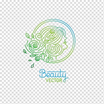 Face Logo Beauty Parlour, Beauty line transparent background PNG clipart