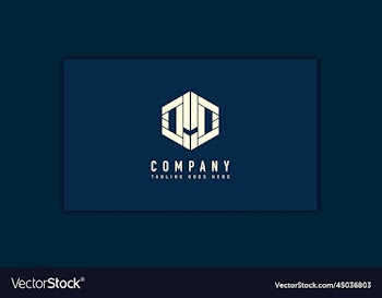 face logo with polygon shape