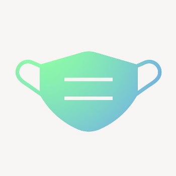 Face mask icon, gradient design | Free Icons - rawpixel