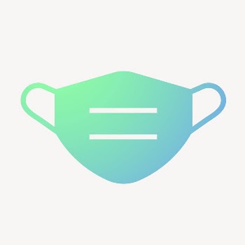 Face mask icon, gradient design | Free Icons - rawpixel