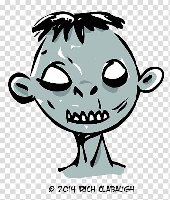 Face Monster Frankenstein , creative halloween transparent background PNG clipart
