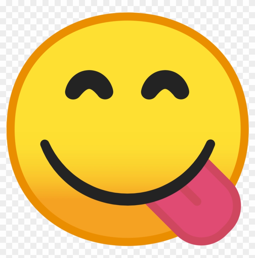 Face Savoring Food Icon - Tasty Emoji