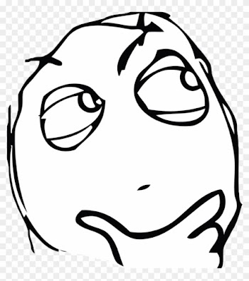 Face White Black Eyewear Line Art Black And White Facial - Thinking Meme Png