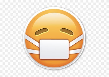 Face With Medical Mask - Medical Mask Emoji Png