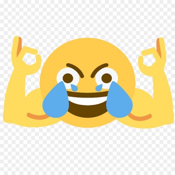 Face with Tears of Joy emoji Discord Social media Sticker - Emoji 